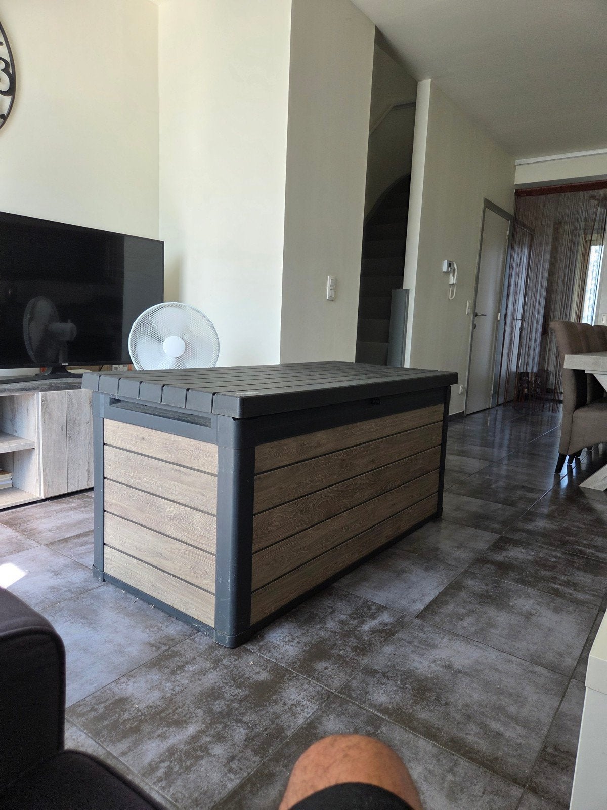 Keter Ashwood Houtlook 570L, Tuin en Terras, Bergingen en Tuinkasten, Ophalen, Kunststof, Overige typen