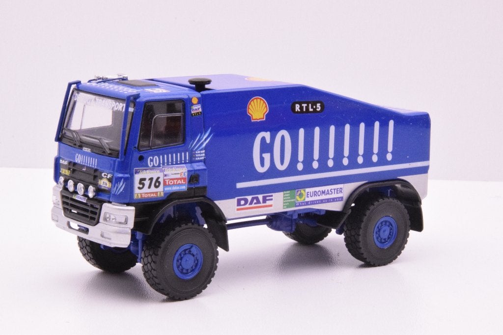 DAF CF Dakar  ''  RTL-5 Gooooo  '' Diamond Label 1/50, Hobby en Vrije tijd, Ophalen of Verzenden, Zo goed als nieuw, Bus of Vrachtwagen