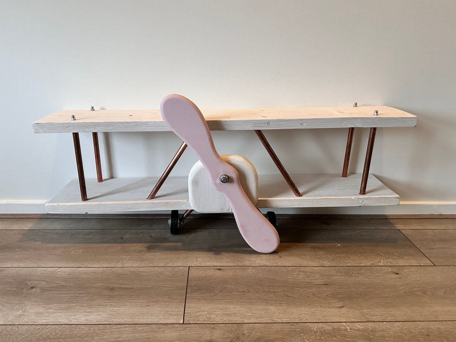 Nieuwe, gave wandplank van een vliegtuig - heel leuk!, Ophalen of Verzenden, Nieuw