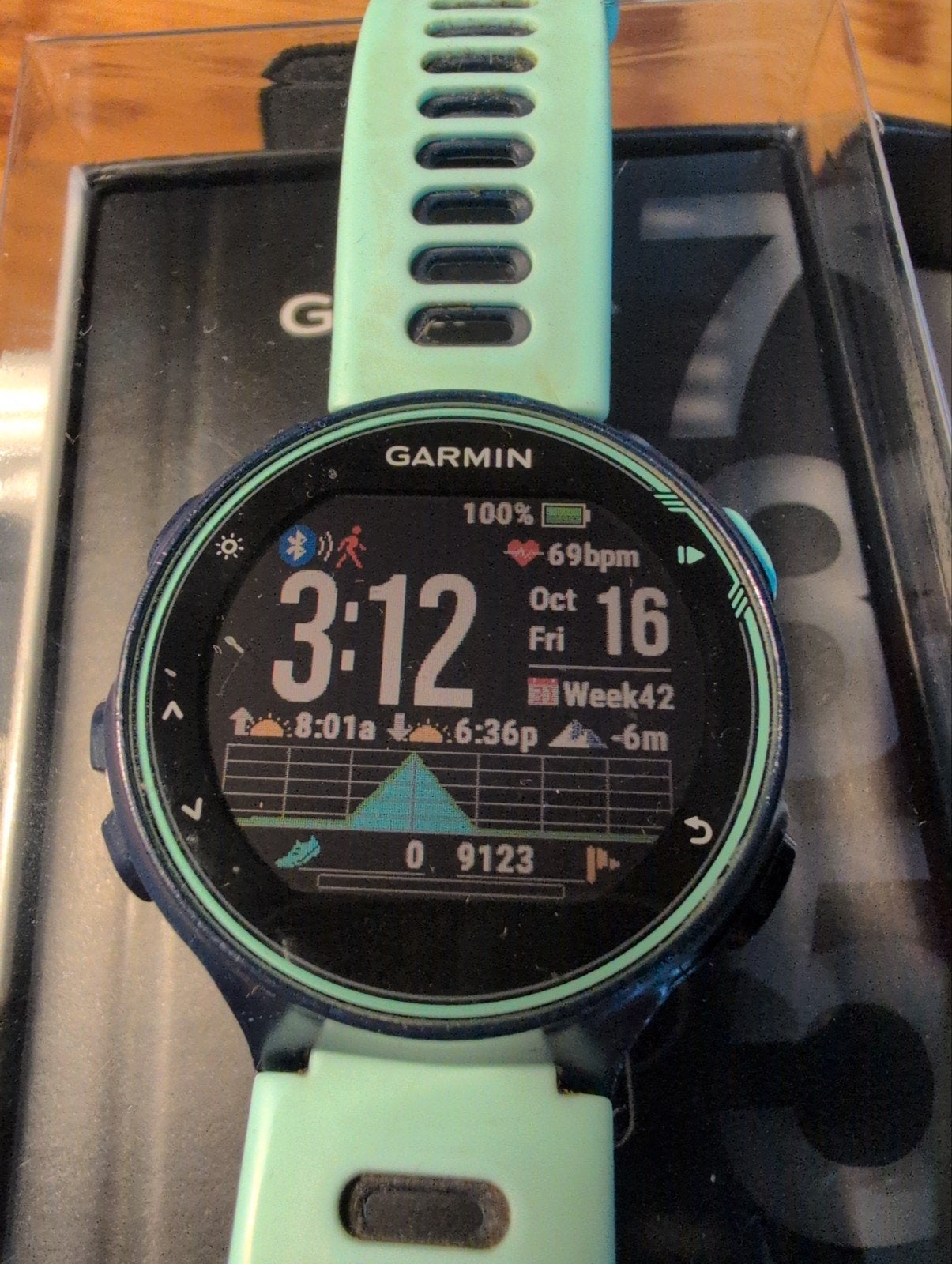 Garmin Forerunner 735XT GPS Multisport Horloge, Gebruikt, Garmin, Hartslag, Ophalen of Verzenden