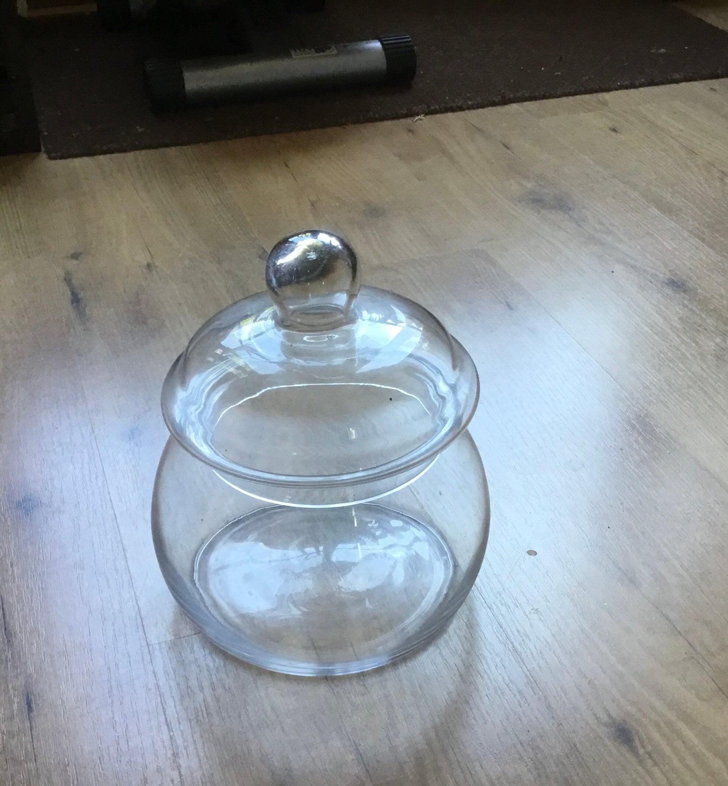 Glazen pot, Ophalen, Gebruikt