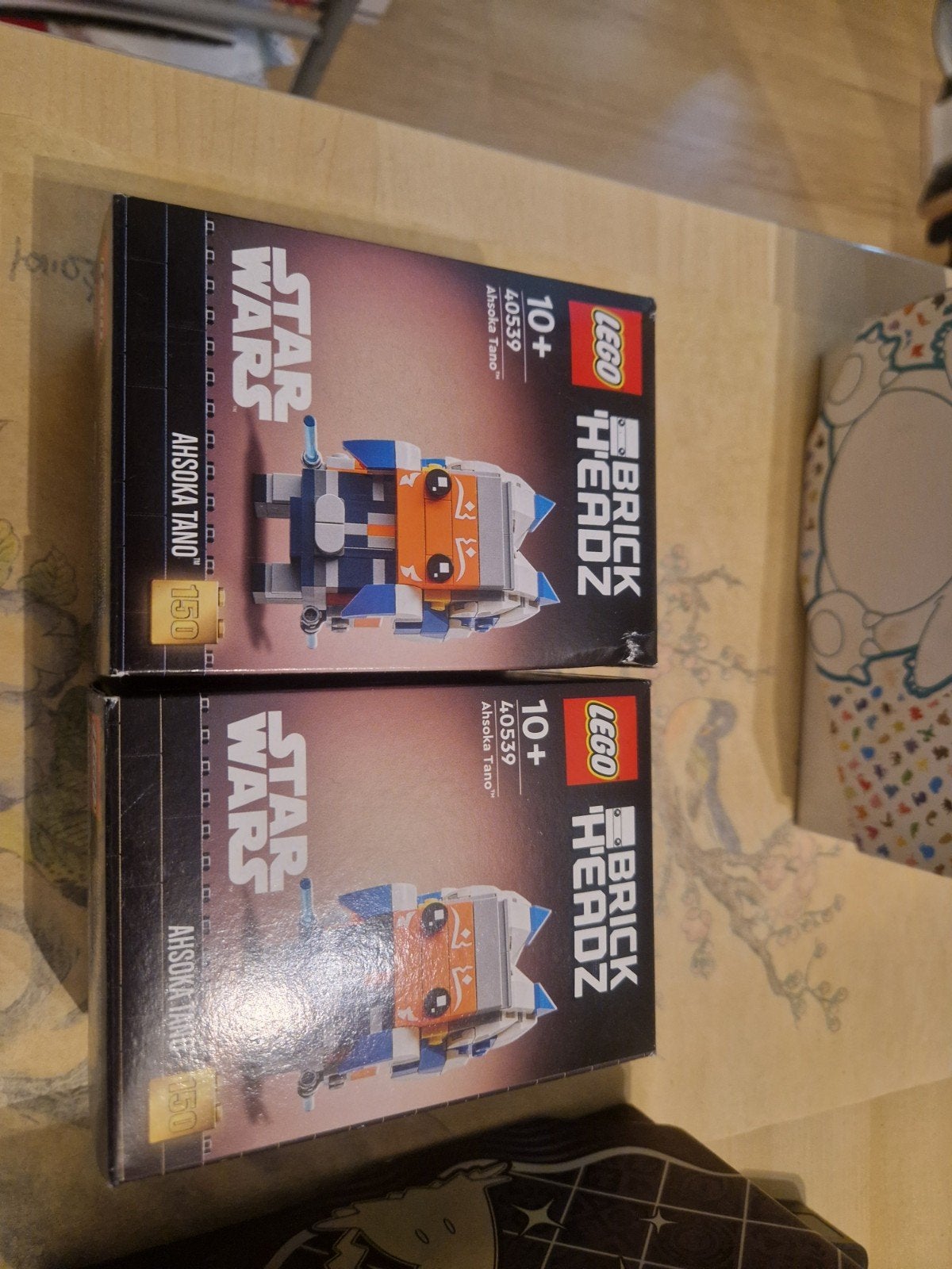 LEGO BrickHeadz Star Wars Ahsoka Tano 40539 (2 stuks), Ophalen of Verzenden, Nieuw, Overige merken