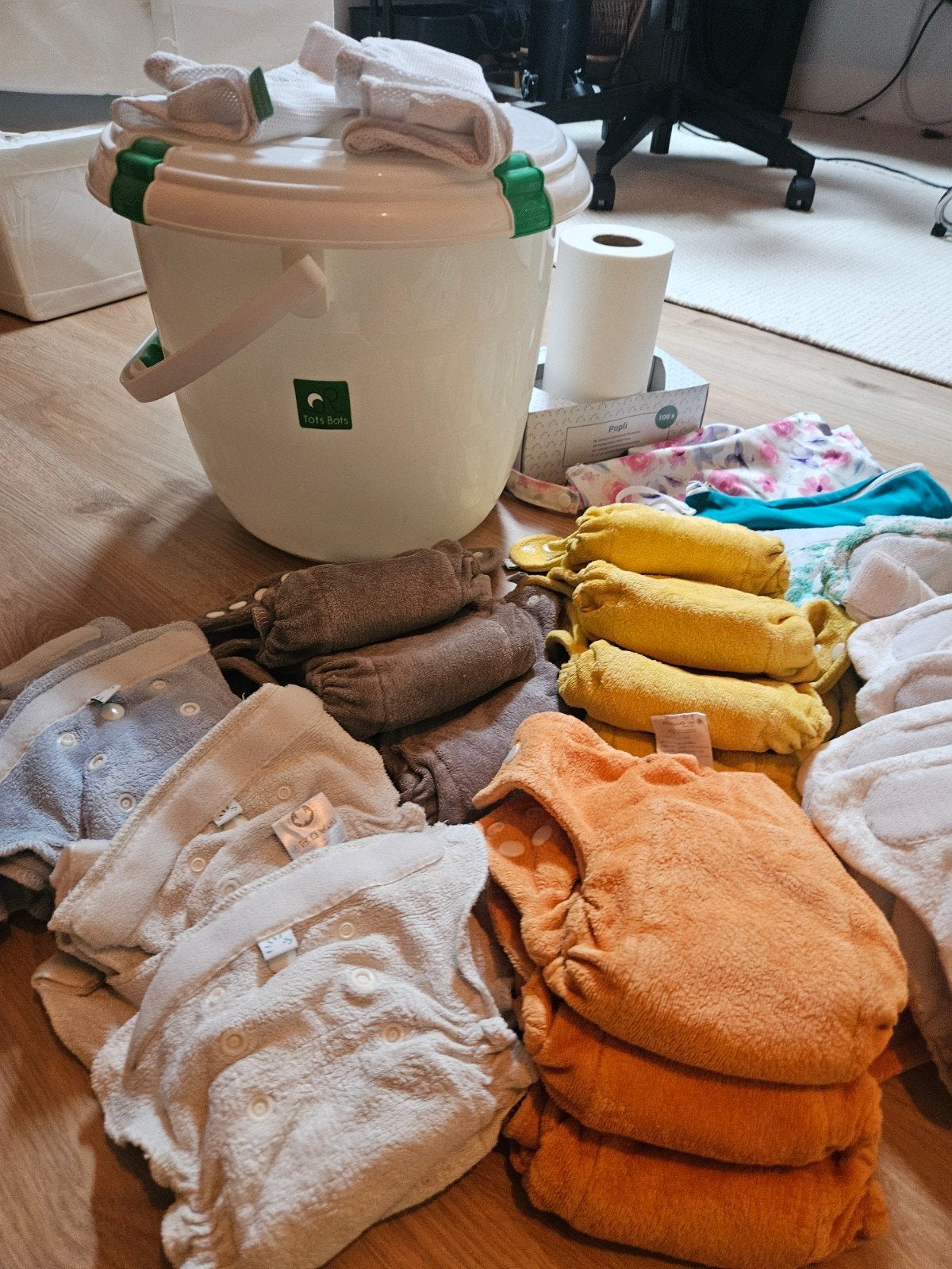 Compleet Wasbare Luierpakket Popolini & Totsbots Newborn, Ophalen of Verzenden