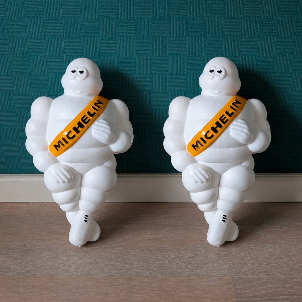 Michelin poppen bibendum 37cm incl. LED – set van 2 stuks, Ophalen of Verzenden, Nieuw, Overige typen