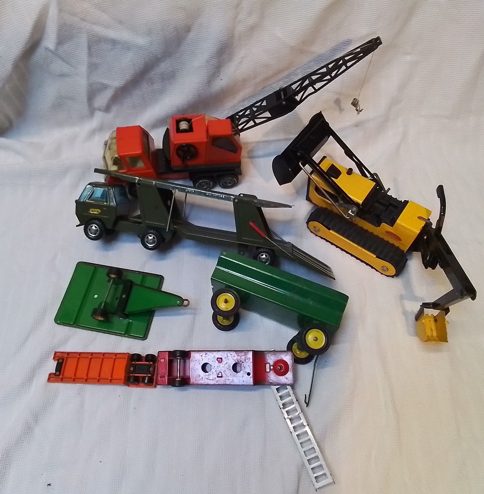 Vintage Tonka en andere metalen speelgoedvoertuigen, Kinderen en Baby's, Speelgoed | Speelgoedvoertuigen, Ophalen of Verzenden