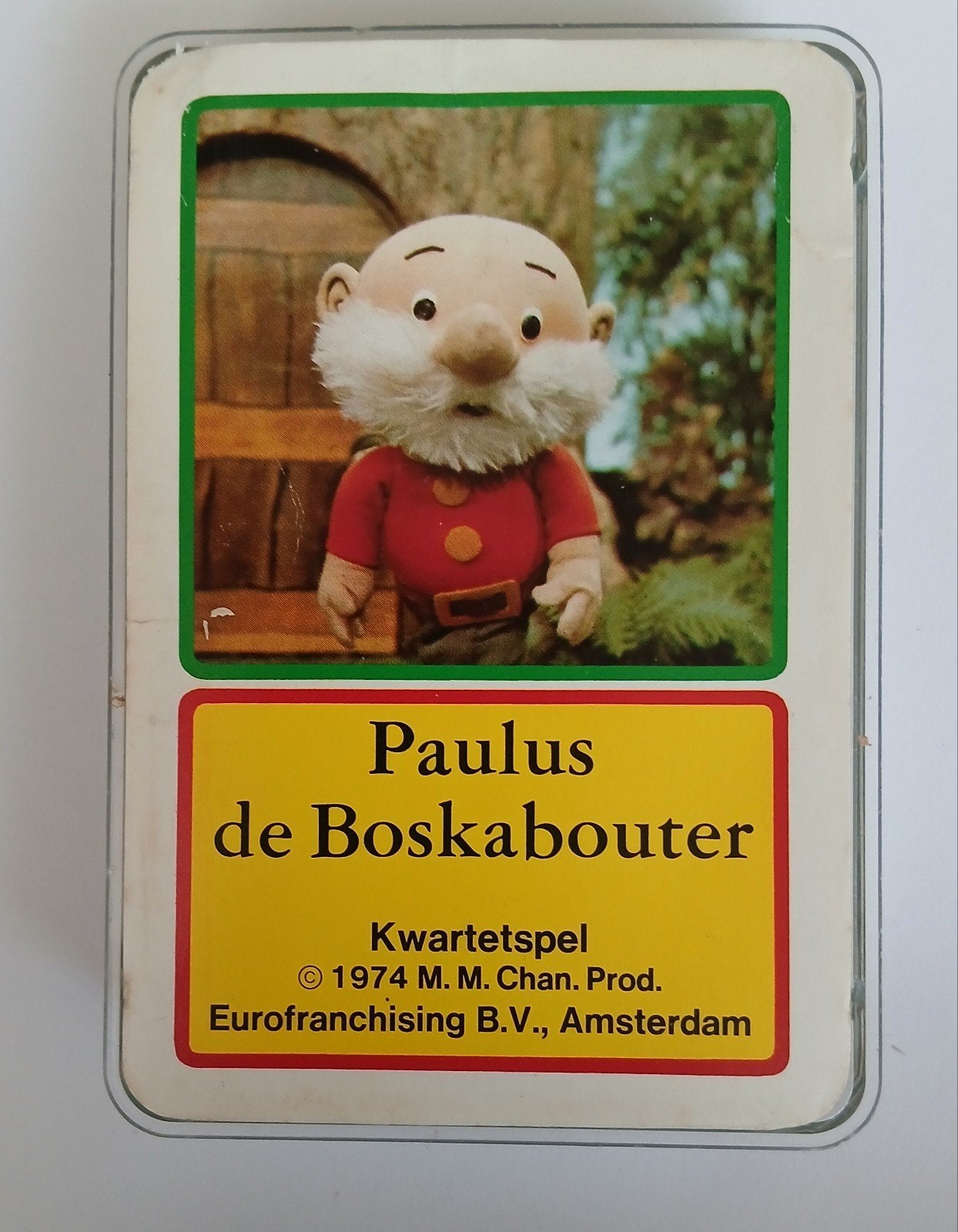 Paulus de Boskabouter Kwartetspel 1974, Verzamelen, Ophalen of Verzenden, Zo goed als nieuw, Kwartet(ten)