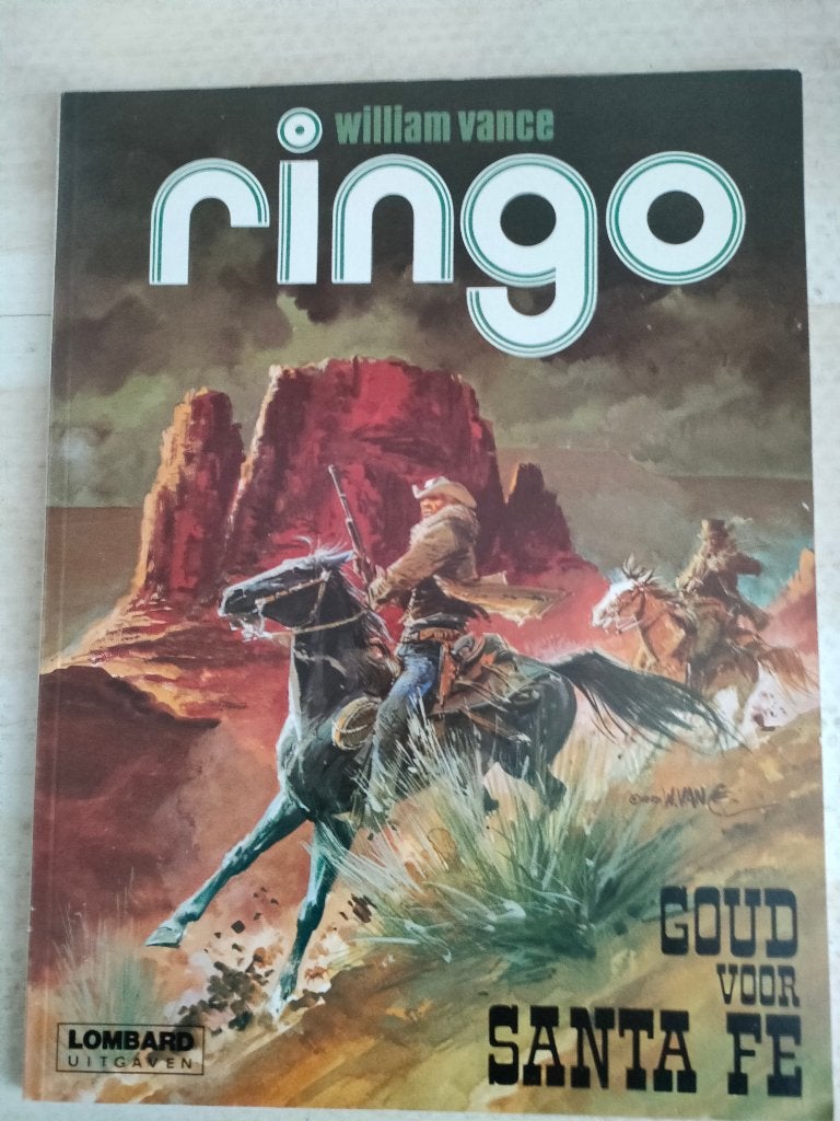 RINGO nr. 2 Goud voor Santa Fe, Boeken, Stripboeken, Eén stripboek, Ophalen of Verzenden, Gelezen