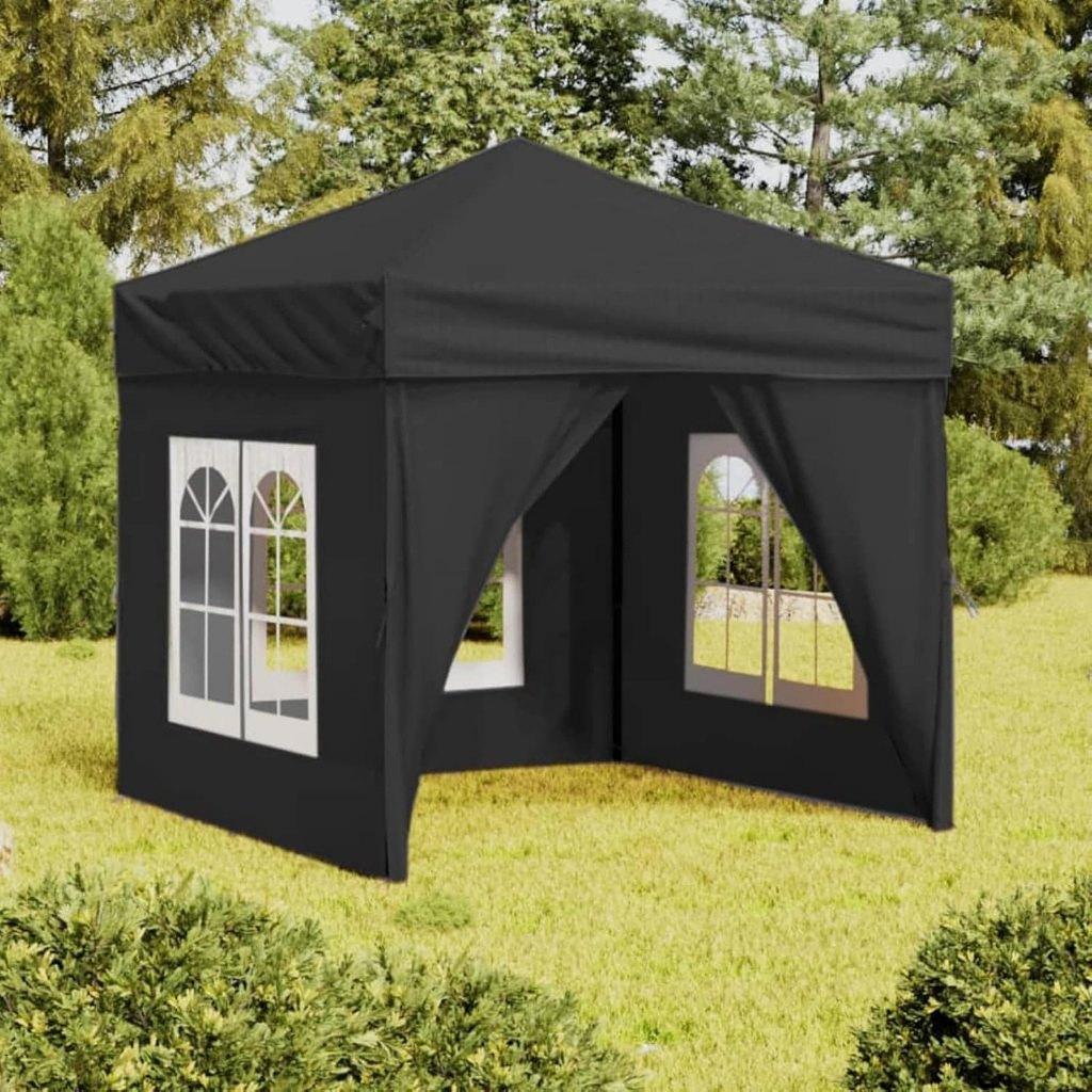 New Pop-Up-Tent Vouwtent Met Uniek Vouwsysteem 2x2m. Zwart., Opvouwbaar, Partytent, Nieuw, Minder dan 5 meter
