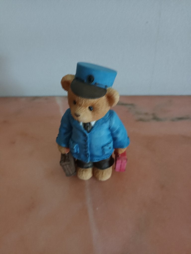 Cherished teddies, Ophalen of Verzenden, Zo goed als nieuw, Beeldje, Cherished Teddies