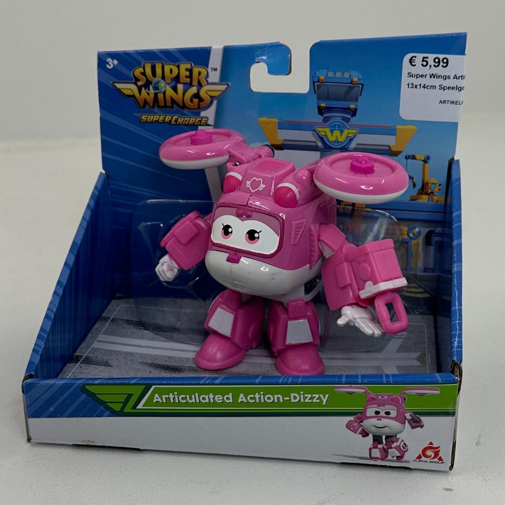 Super Wings Articulated Action Dizzy 13x14cm Speelgoed auto, Kinderen en Baby's, Speelgoed | Speelgoedvoertuigen, Dordrecht@usedproducts.nl