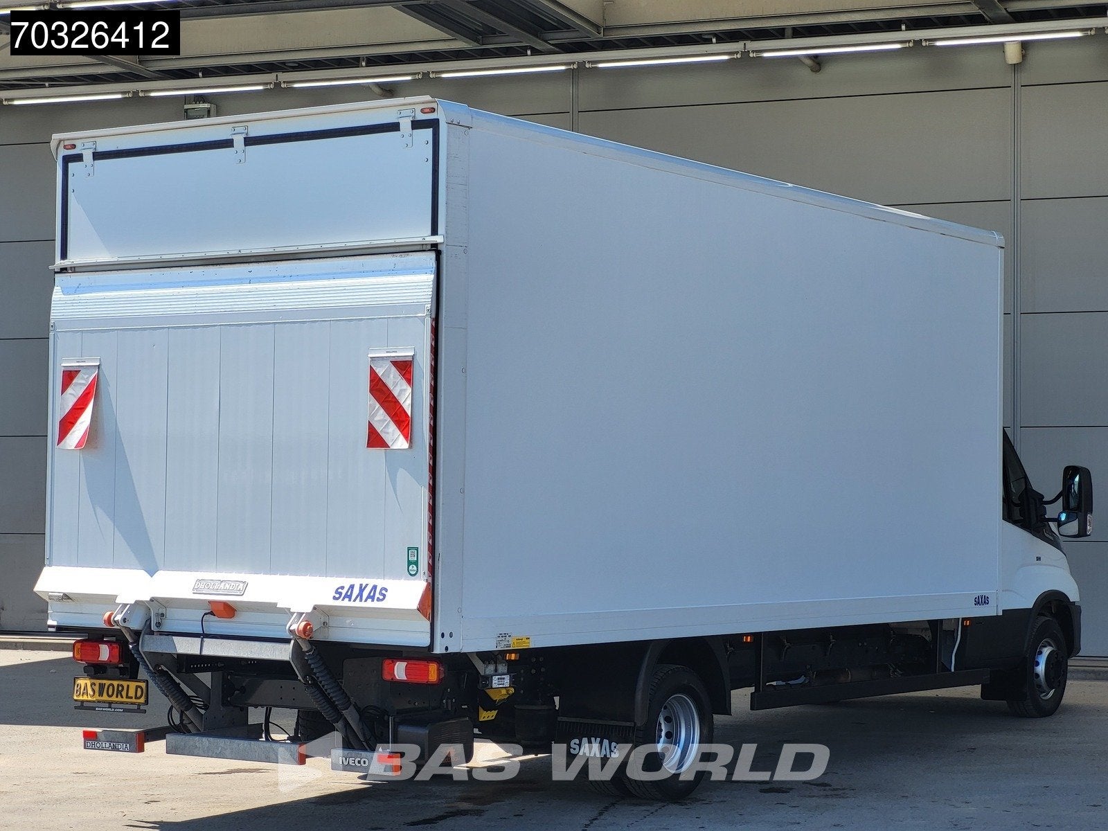 Iveco Daily 70C18 3.0L Automaat 1000KG Laadklep Luchtvering, Automaat, Stof, Gebruikt, Euro 6