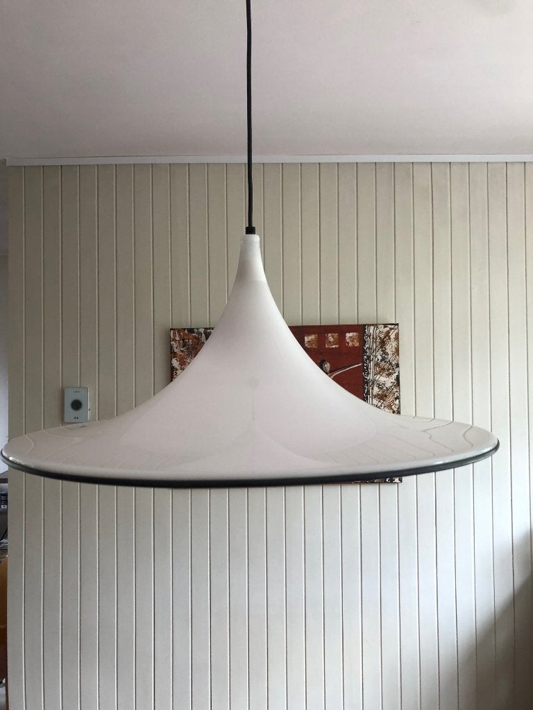 Vintage Heksenhoed hanglamp, Huis en Inrichting, Lampen | Hanglampen, Gebruikt, Kunststof, Ophalen