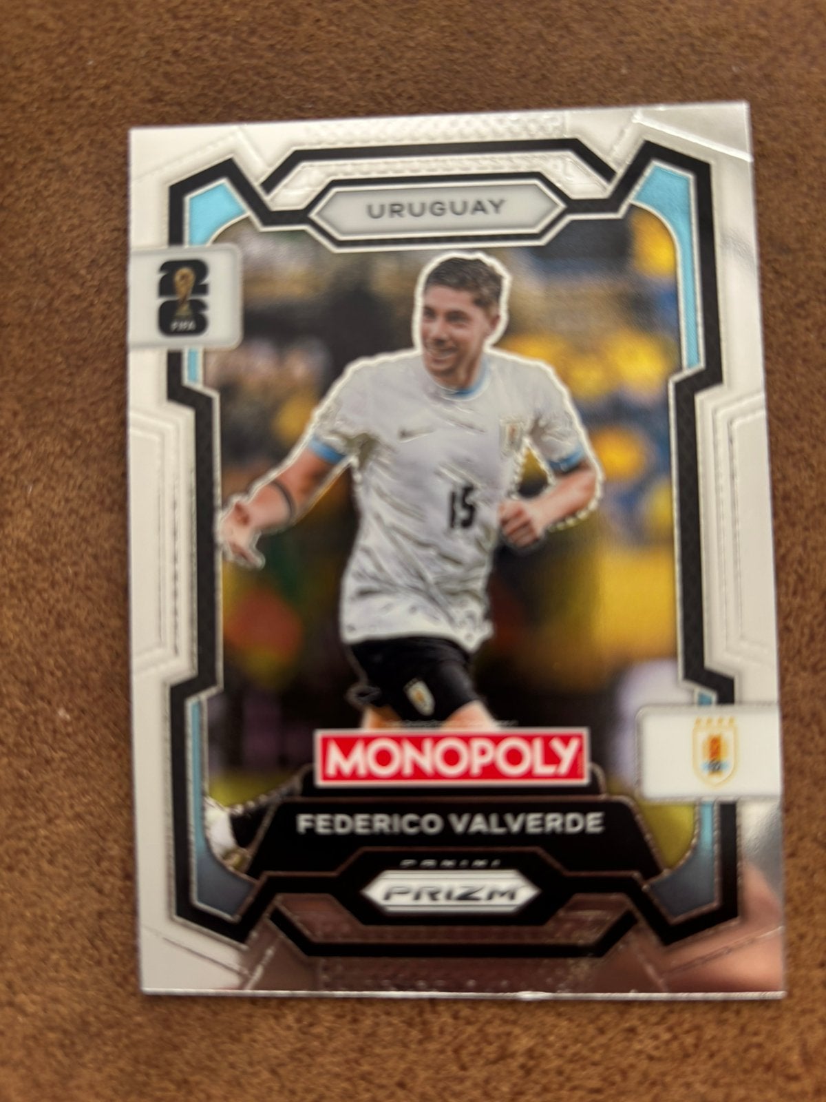 Panini Monopoly Prizm 2026 - Federico Valverde #65, Verzenden, Nieuw, Buitenlandse clubs, Poster, Plaatje of Sticker