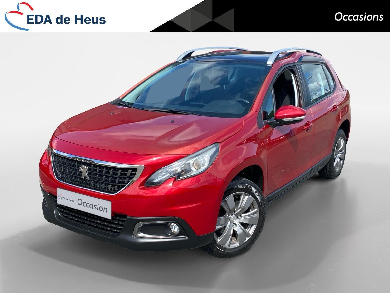 Peugeot 2008 1.2 PureTech Blue Lion NL Auto | Panorama | Cru, Voorwielaandrijving, 12 maanden, Stof, Euro 6