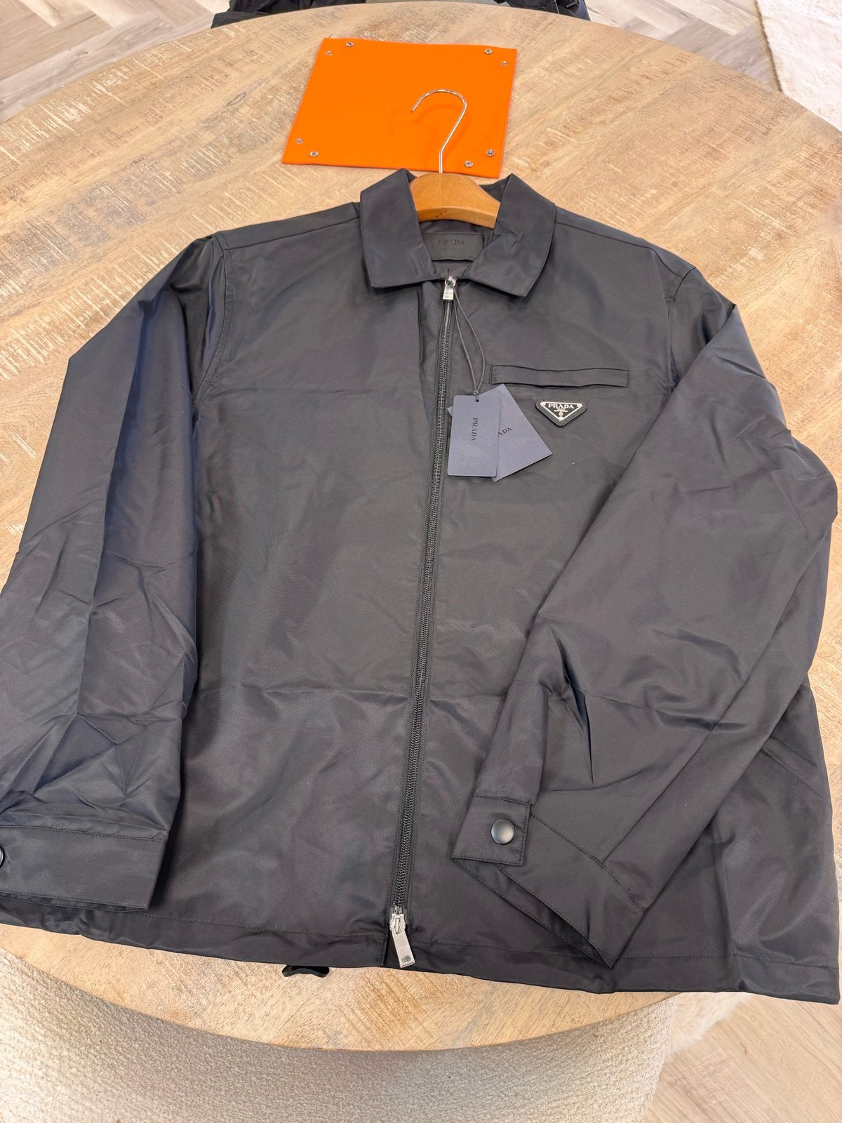 Prada Jas - Beste Kwaliteit, Ophalen of Verzenden, Nieuw, Maat 38/40 (M), Zwart