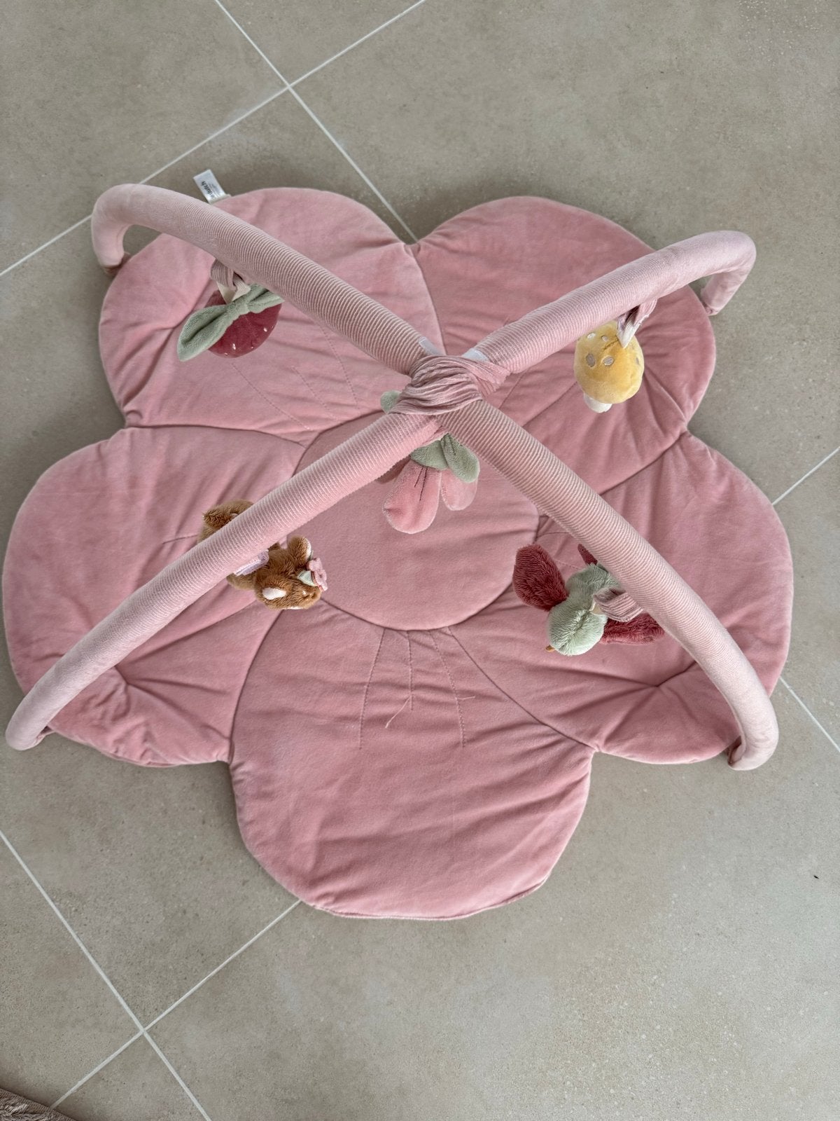 Little Dutch Speelkleed Roze Bloem, Ophalen, Zo goed als nieuw, Speelkleed