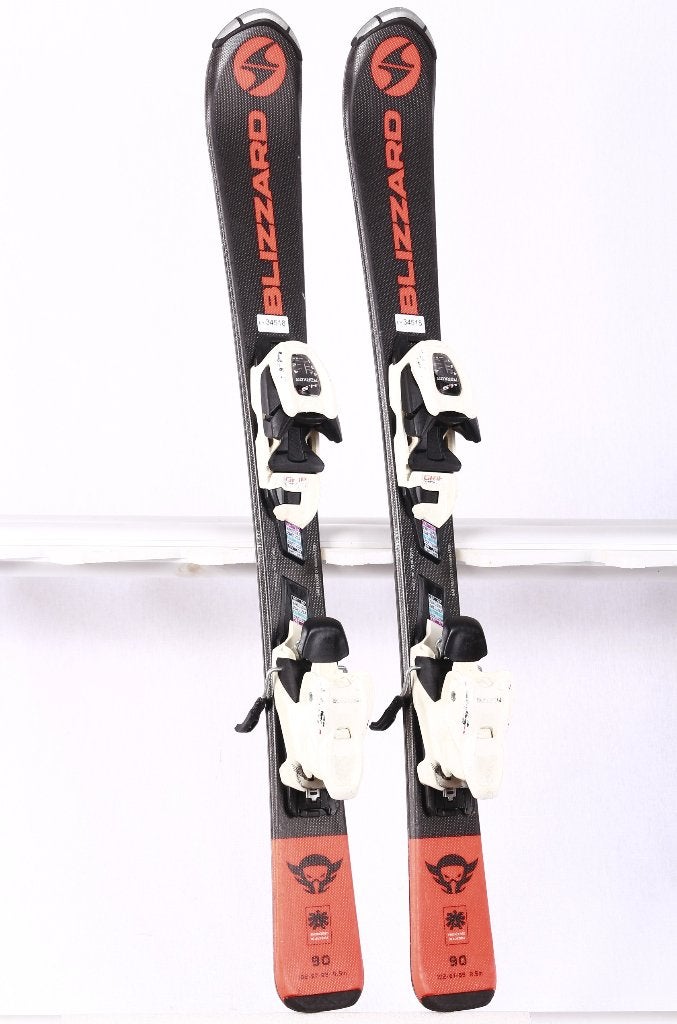 70 90 kinder ski's BLIZZARD FIREBIRD JR, black/orange, Overige merken, Gebruikt, Verzenden, Carve
