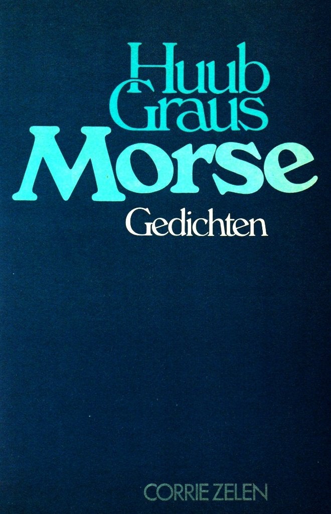 Morse - Huub Graus / 9789062806645, Zo goed als nieuw, Eén auteur, Huub Graus, Ophalen of Verzenden