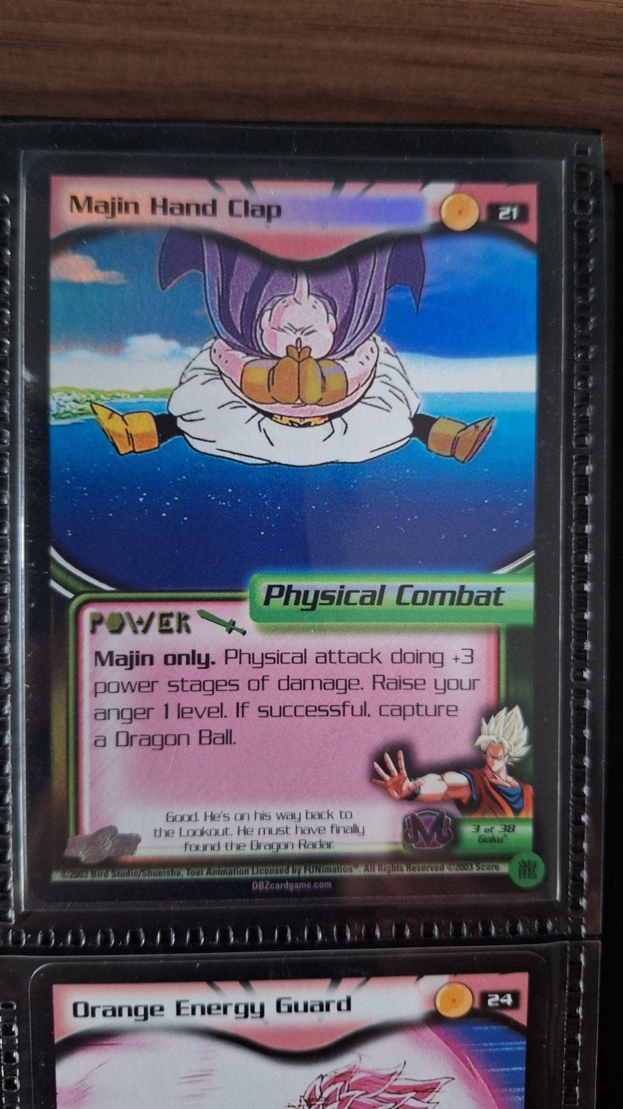 Buu saga foils divers Dragonball Z DBZ kaarten, Verzenden, Gebruikt, Meerdere kaarten, Foil