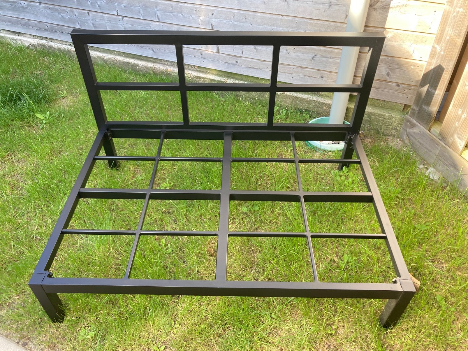 Palletbank, Ophalen, Zo goed als nieuw, Aluminium