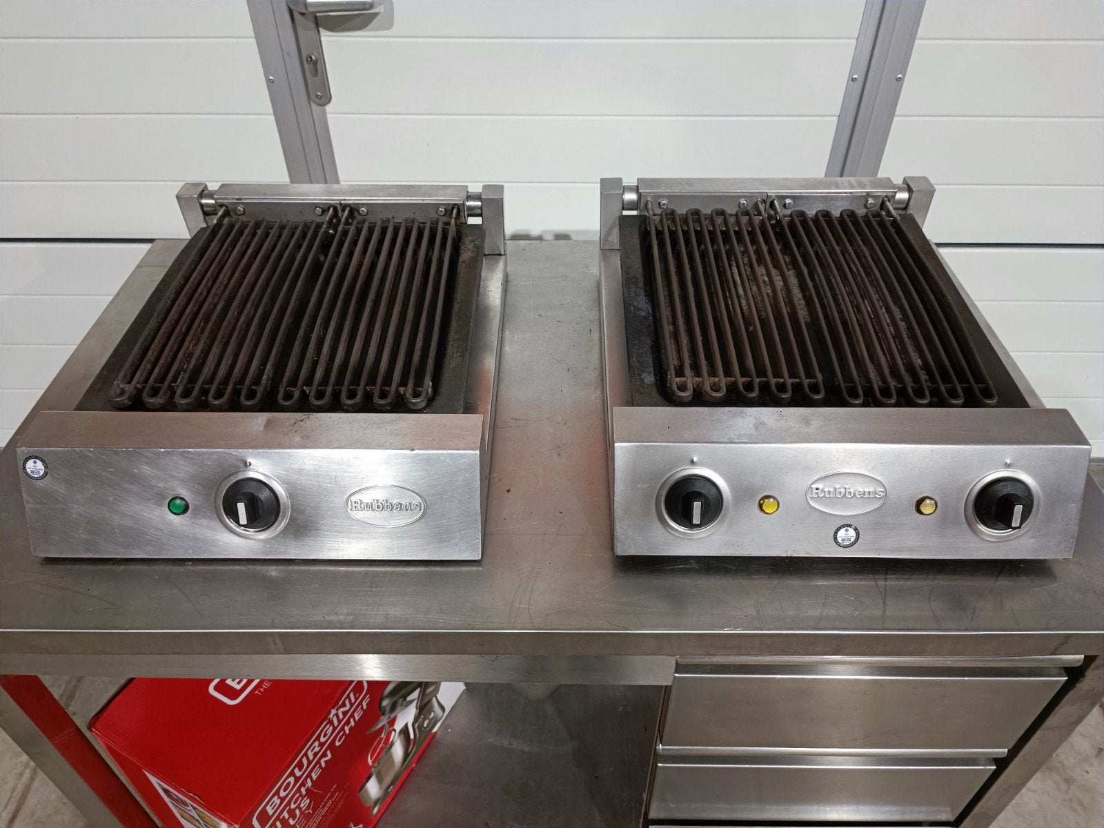 Rubbens Vapogrill / Watergrill – RVS Horeca grill, Ophalen of Verzenden, Nvt, Nvt, Nvt
