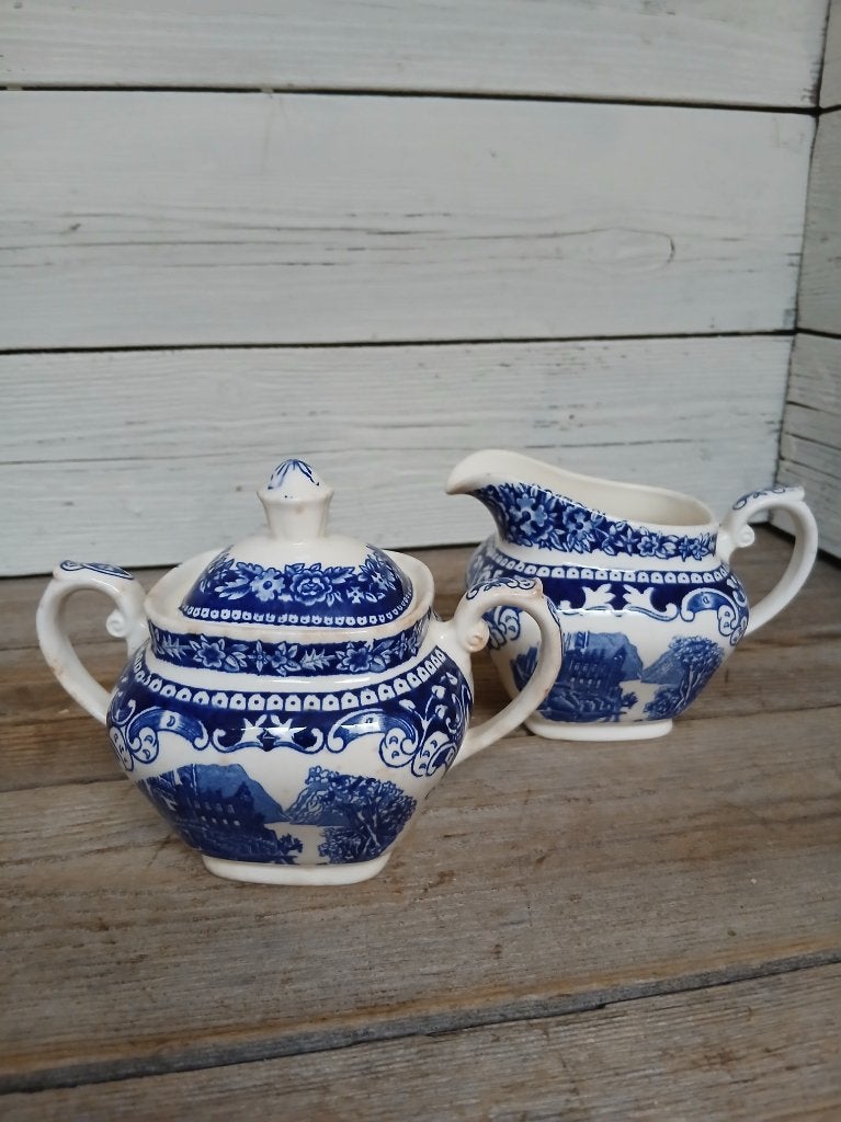 Delts Blauw Roomstel ‘Cambridge’ Royal Sphinx Maastricht, Ophalen of Verzenden