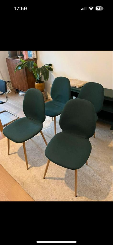 4 La Redoute stoelen - price for all 4, Huis en Inrichting, Stoelen, Ophalen, Overige kleuren, Zo goed als nieuw, Vier