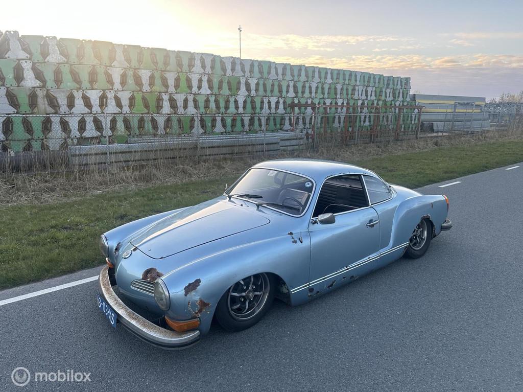 Volkswagen Karmann Ghia 1973, Achterwielaandrijving, Leder, Bedrijf, Handgeschakeld