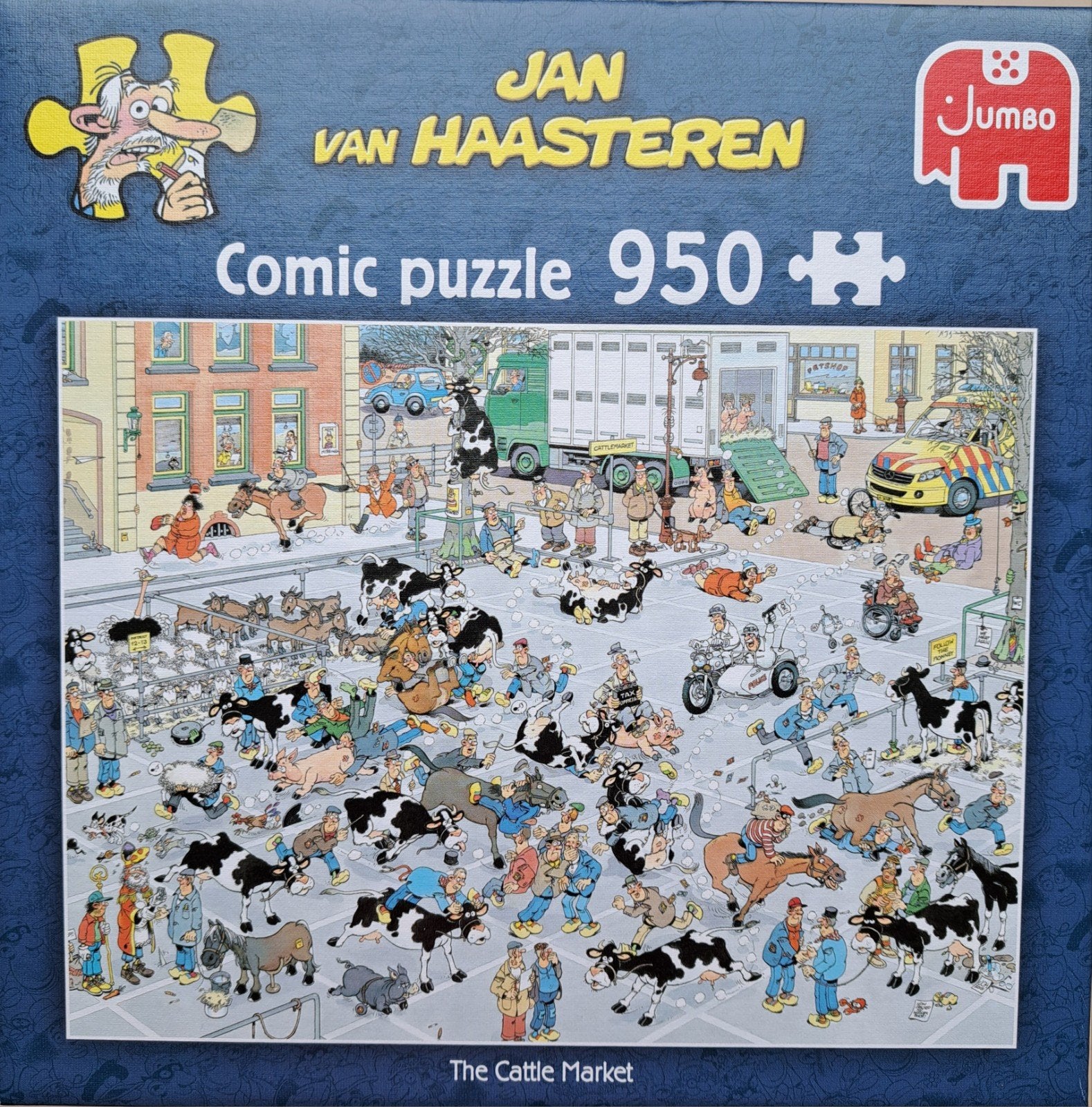 Jan van Haasteren legpuzzel. 950 stukjes. Compleet., Ophalen of Verzenden, 500 t/m 1500 stukjes, Zo goed als nieuw, Legpuzzel