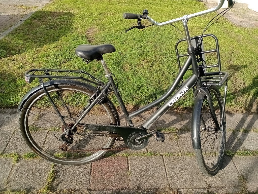 Stadsfiets, Fietsen en Brommers, Ophalen, Jaren '60 of nieuwer, 55 tot 59 cm, Onbekend