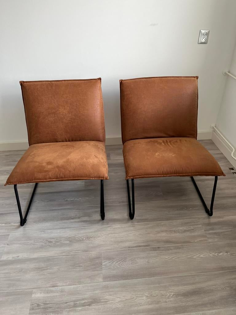 Fauteuil Cooper Leen Bakker, Ophalen, Overige materialen, Twee, Zo goed als nieuw