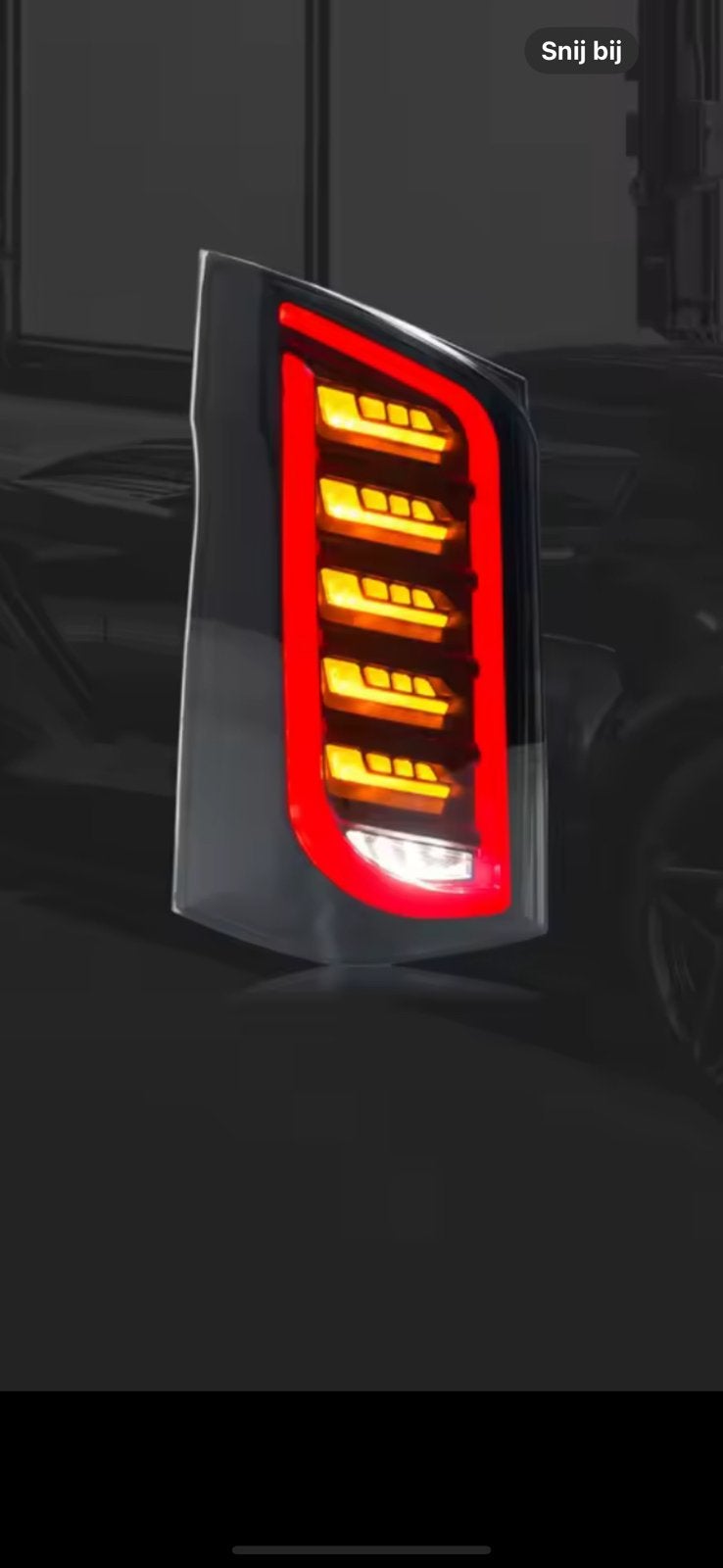 LED achterlichten Mercedes V-Klasse Vito W447 2015-2024, Auto-onderdelen, Verlichting, Ophalen of Verzenden, Gebruikt, Mercedes-Benz