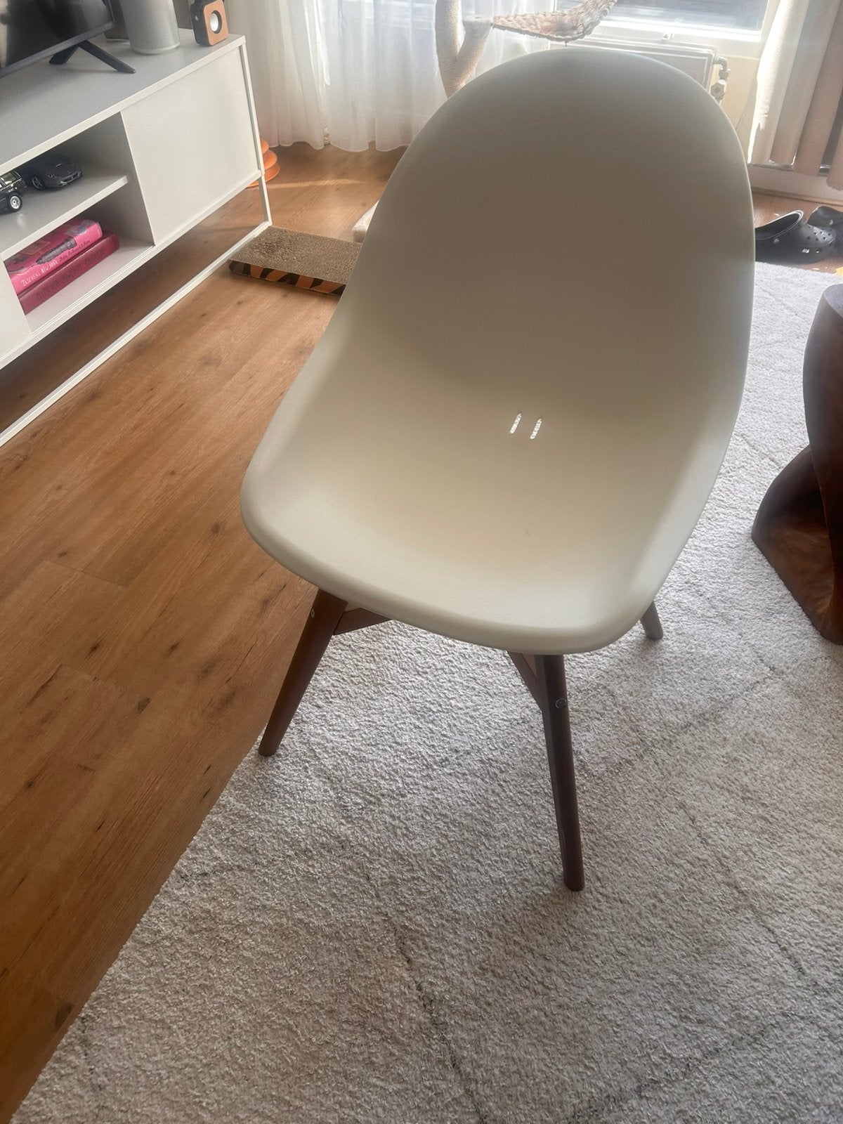 4 eetkamerstoelen IKEA 20eu per stuk, Huis en Inrichting, Stoelen, Ophalen of Verzenden, Zo goed als nieuw, Bruin, Twee