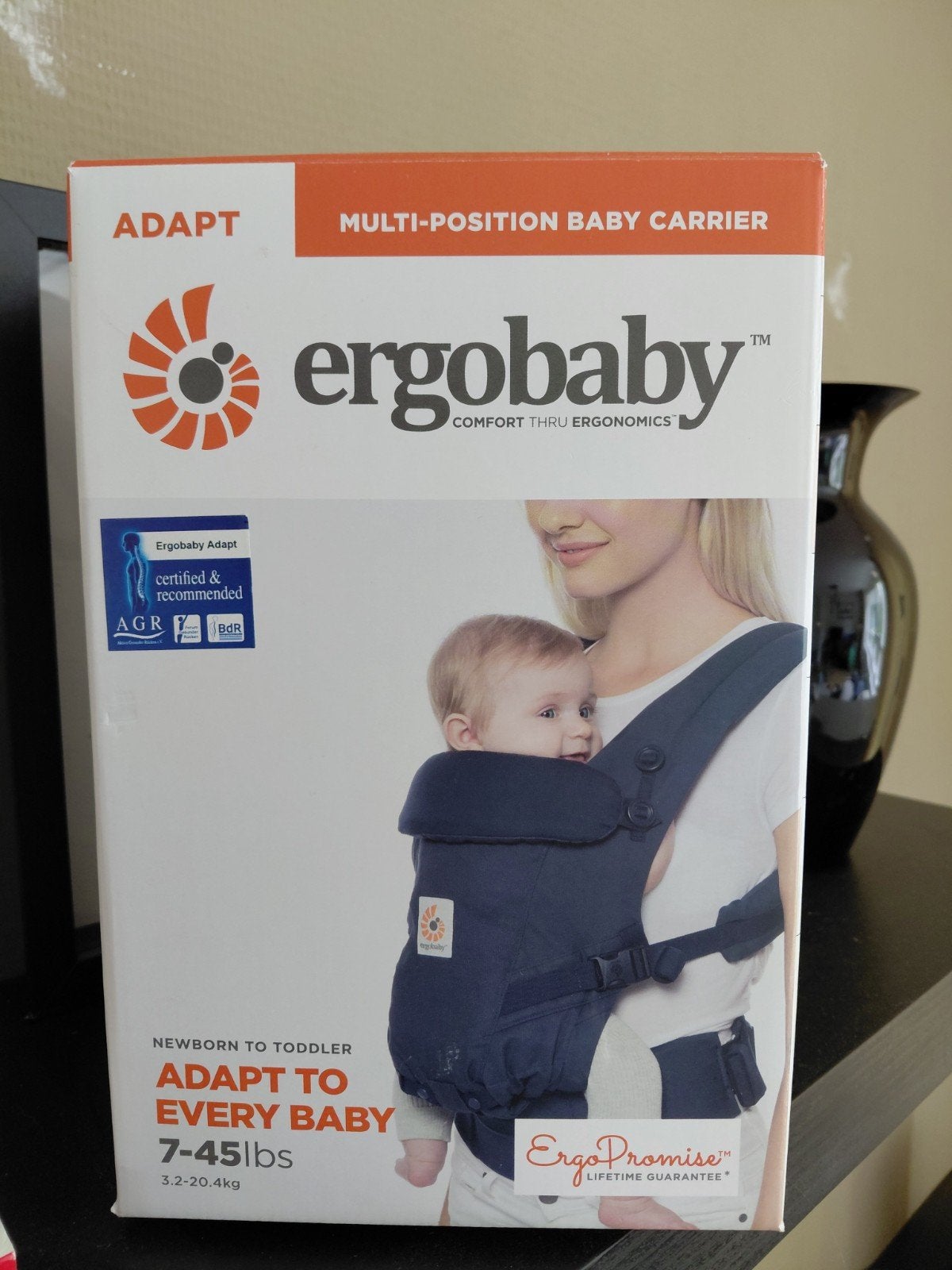 Ergobaby Adapt Draagzak, Ophalen of Verzenden, Zo goed als nieuw, Draagzak, Overige merken