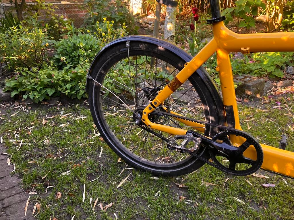 Achterwiel vrachtfiets met Alfine naafversnelling, Ophalen of Verzenden, Gebruikt