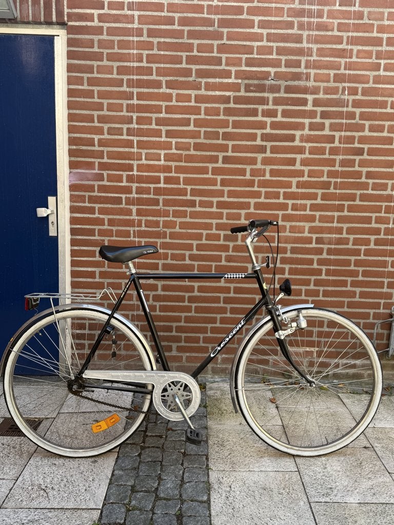 Crescent vintage herenfiets 61cm, 3 versnellingen, Fietsen en Brommers, Terugtraprem, Gebruikt, Versnellingen, 57 tot 61 cm