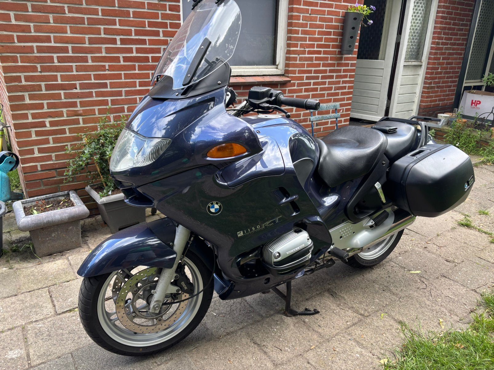 BMW R1150RT donkerblauw incl koffers en Topkoffer, Motoren, Particulier, Toermotor