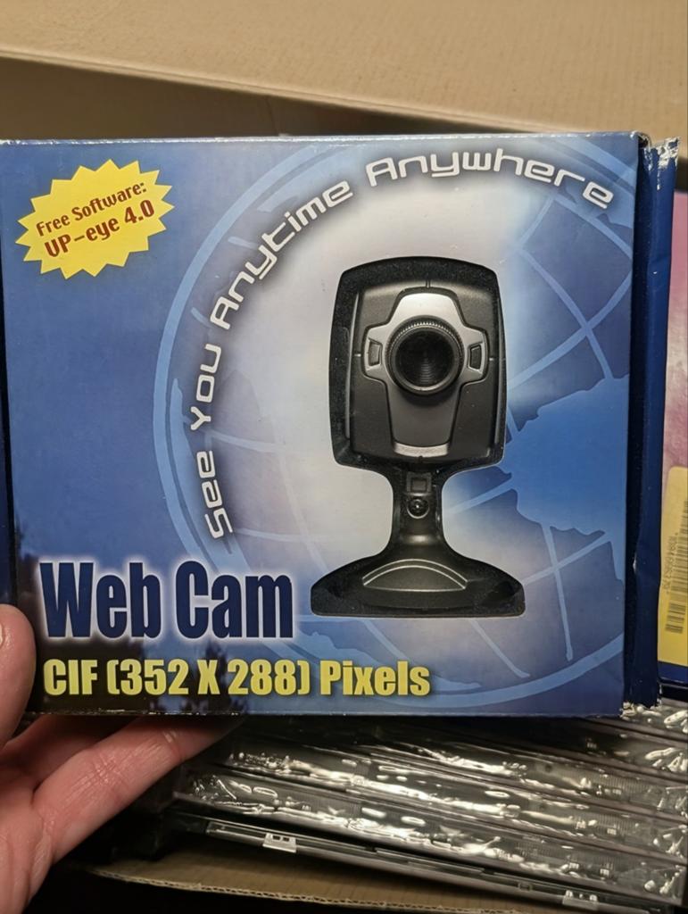 Vintage Web Cam CIF (352 X 288) Pixels USB 1.1, Onbekend, Nieuw, Ophalen of Verzenden, Bedraad