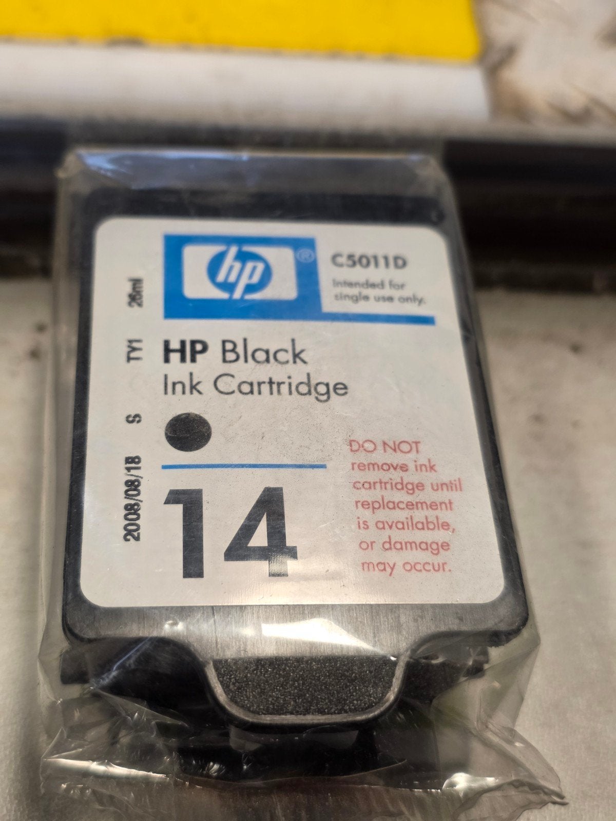 HP C5011D Zwarte Inktcartridge - Origineel, Computers en Software, Printerbenodigdheden, Ophalen of Verzenden, Nieuw, Cartridge