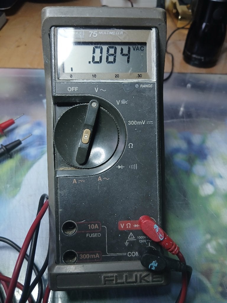 FLUKE 75 MULTIMETER.   BIEDEN., Ophalen of Verzenden, Gebruikt, Multimeter