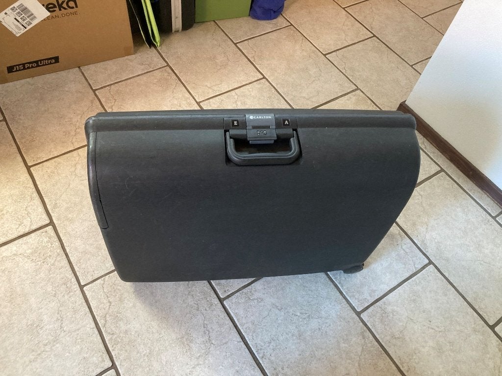 Gratis Hardcase Carlton koffer groot, Gebruikt, Hard kunststof, 70 cm of meer, 55 cm of meer