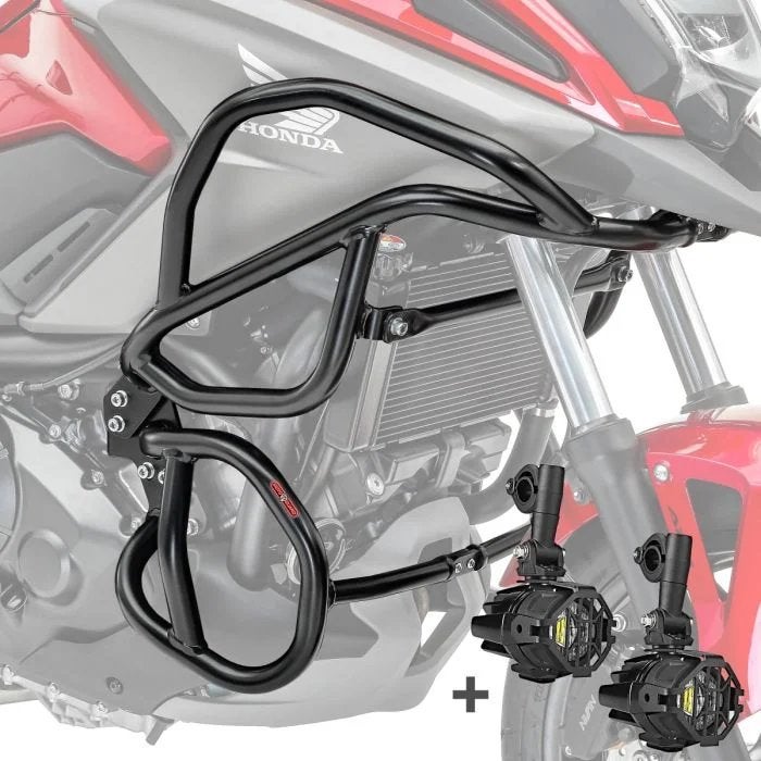 Valbeugel + LED lichten + grondplaat beschermer Honda NC750X, Ophalen of Verzenden, Nieuw