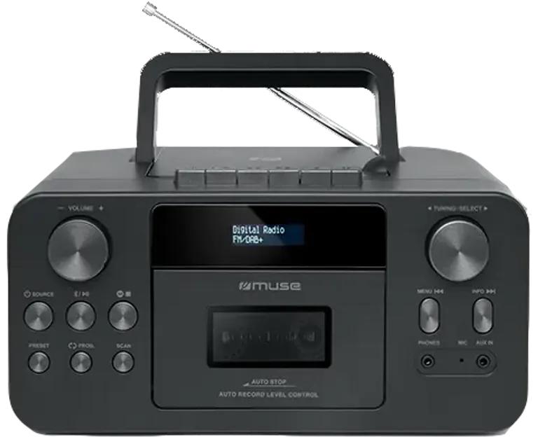 Muse Draagbare radio M-182 DB - Zwart, Nieuw, Ophalen of Verzenden, Nvt, Nvt