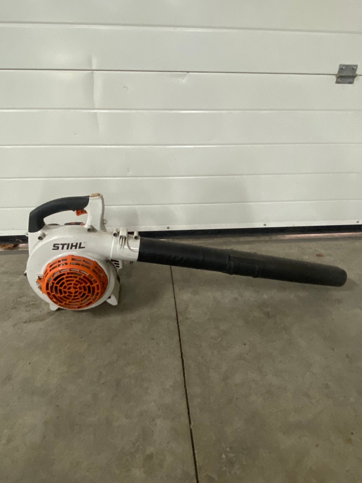 Stihl BG 85 bladblazer, Tuin en Terras, Ophalen, Gebruikt, Benzine, Handgedragen