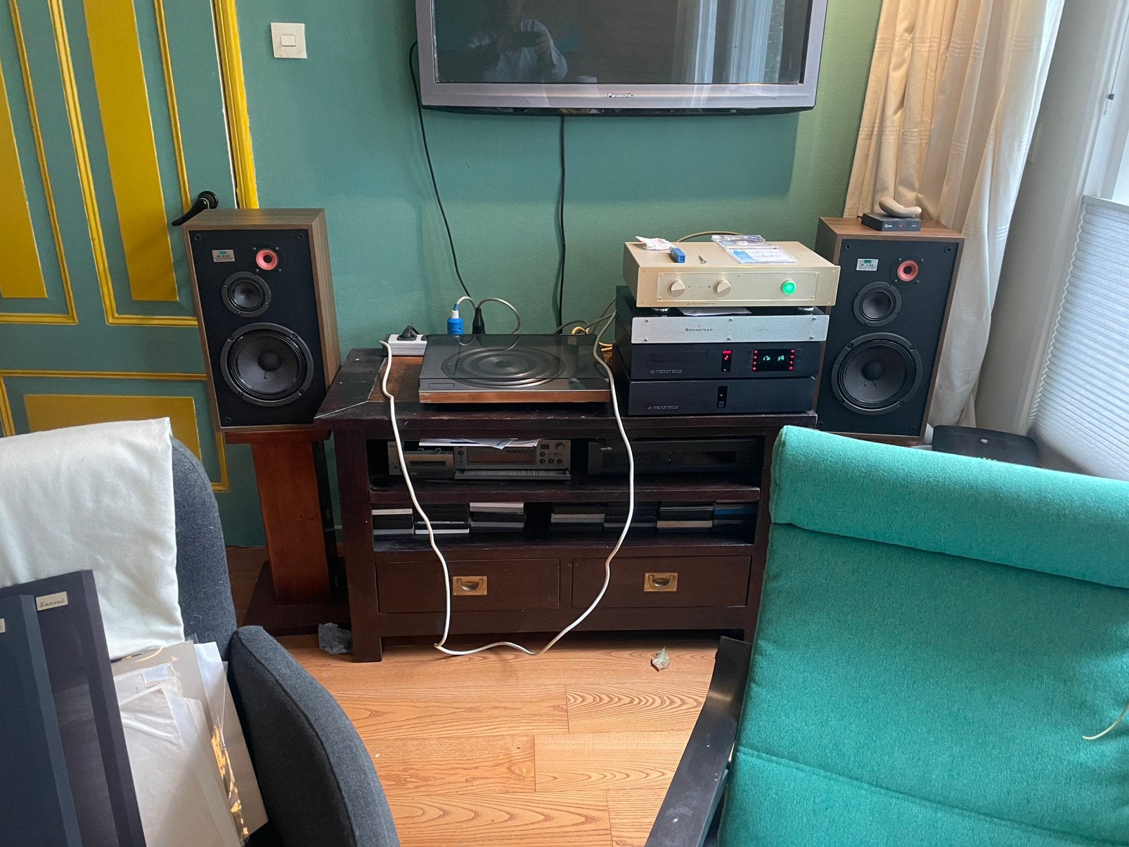 Sansui es p 303 in prima staat, Overige merken, Stereo speakers, Gebruikt, Ophalen of Verzenden