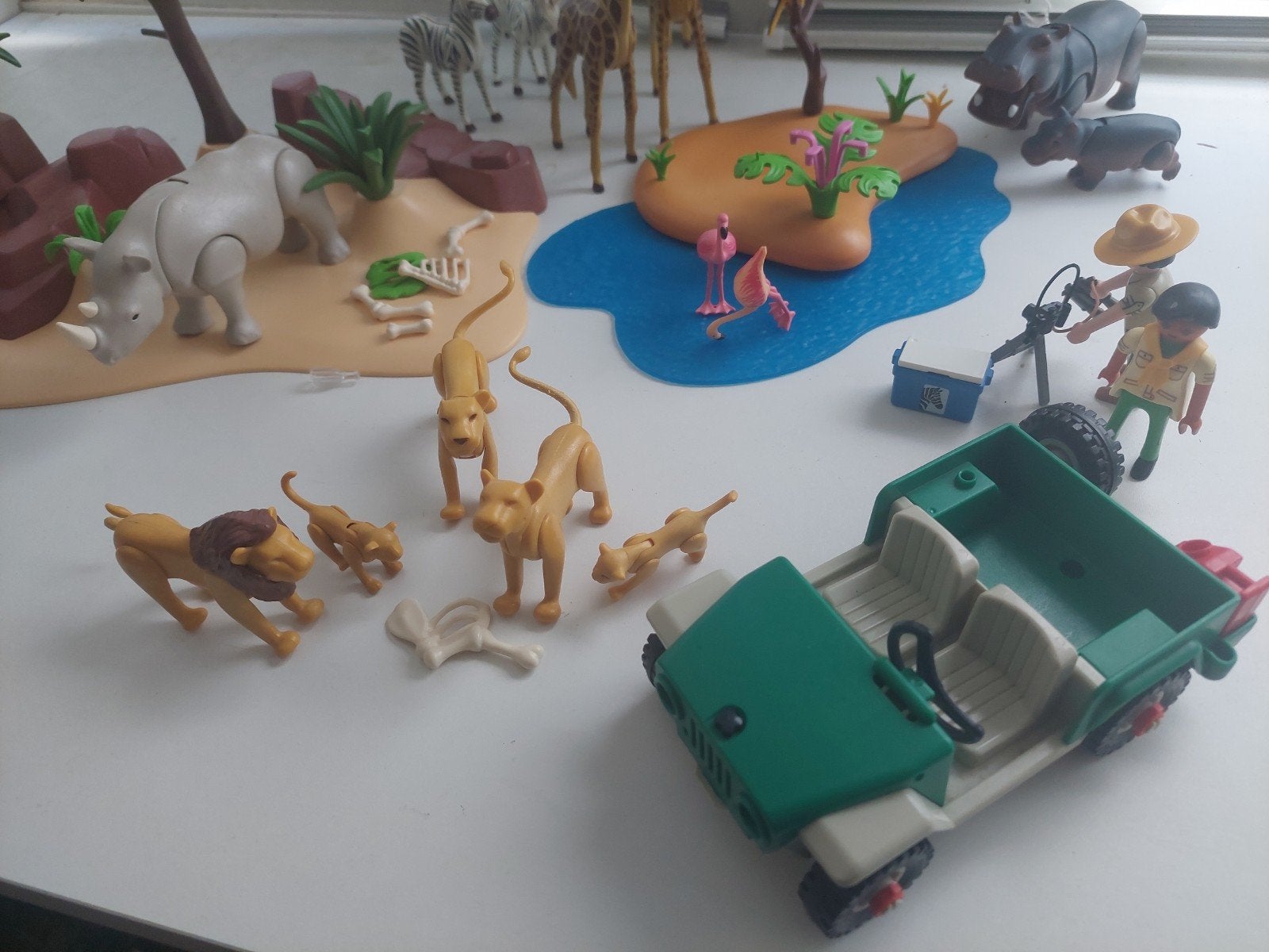 Playmobil Afrikaanse Dieren Set 5417 met extra's, Kinderen en Baby's, Speelgoed | Playmobil, Ophalen, Wild life, Gebruikt, Complete set