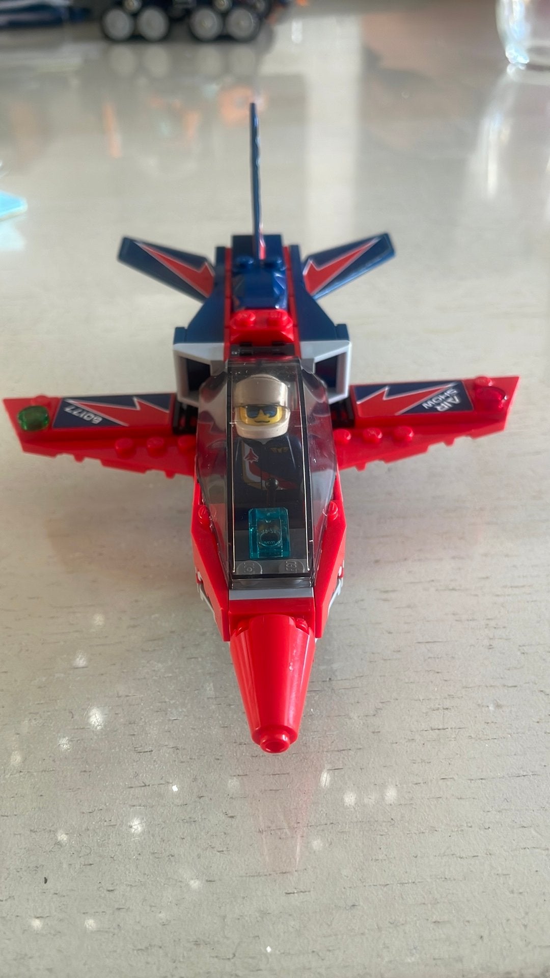 60177 lego vliegtuigje, Ophalen, City, Lego, Complete set