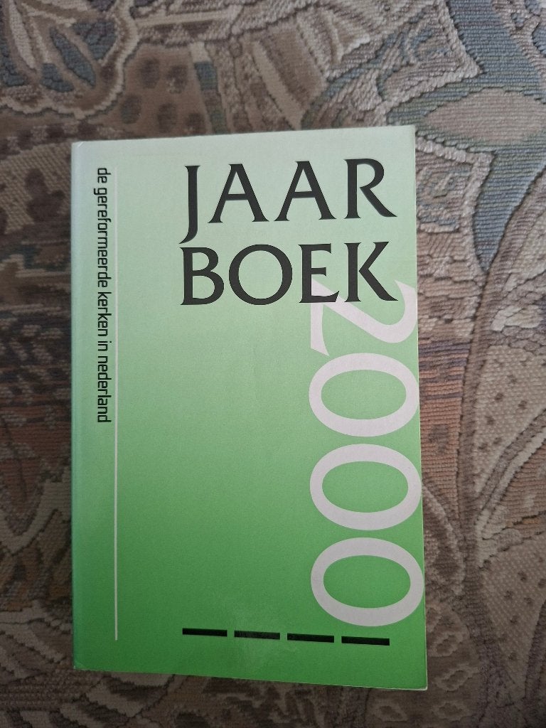 Jaarboek 2000 Gereformeerde Kerken, Ophalen of Verzenden, Zo goed als nieuw