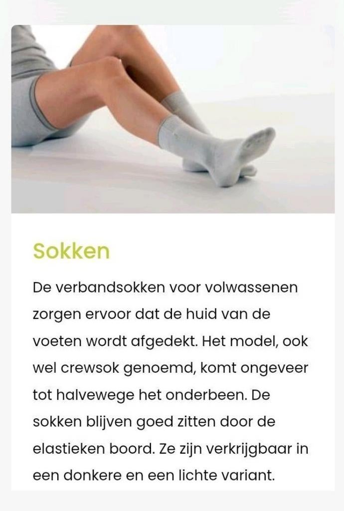 NIEUW BINAMED Sokken & Oorwarmer, Ophalen of Verzenden, Nieuw