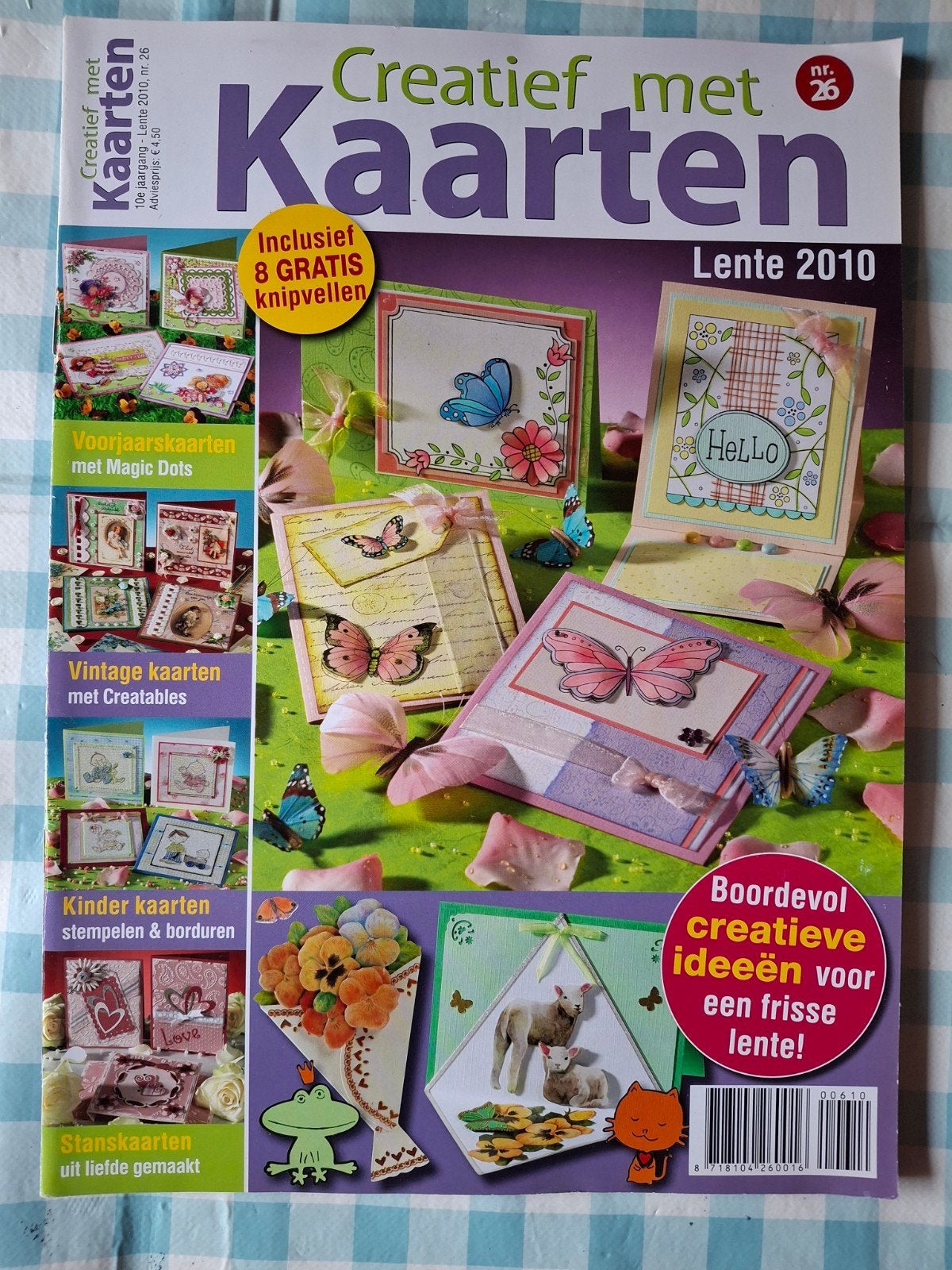 Creatief met Kaarten Lente 2010 - Inclusief 8 knipvellen, Hobby en Vrije tijd, Kaarten | Zelf maken, Ophalen of Verzenden